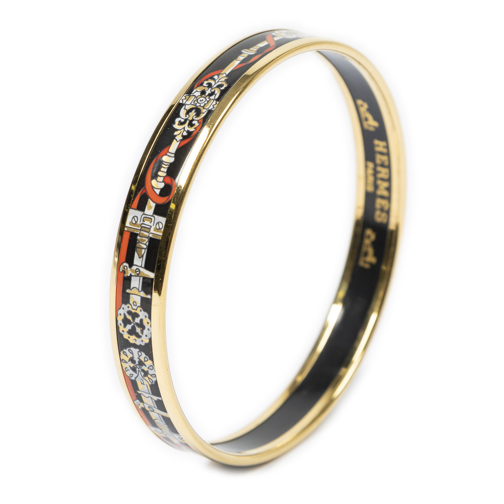 Hermes Enamel Bangle PM
